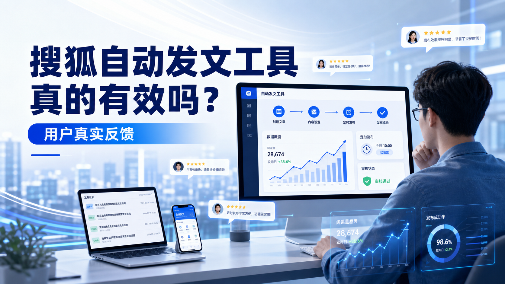 搜狐自动发文工具真的有效吗？阿里用户的真实反馈